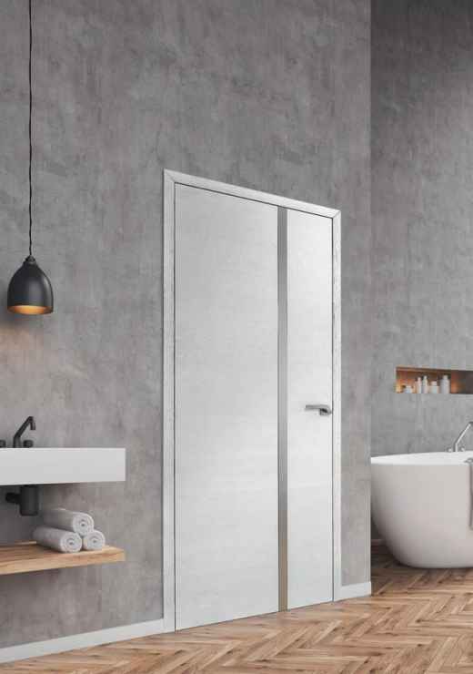 Porte Signature inox -